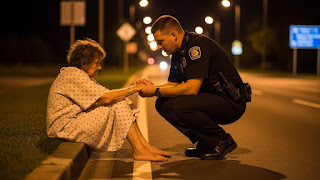 Accueil A 911 call reported a suspicious individual roaming the streets at 3 AM When Officer!