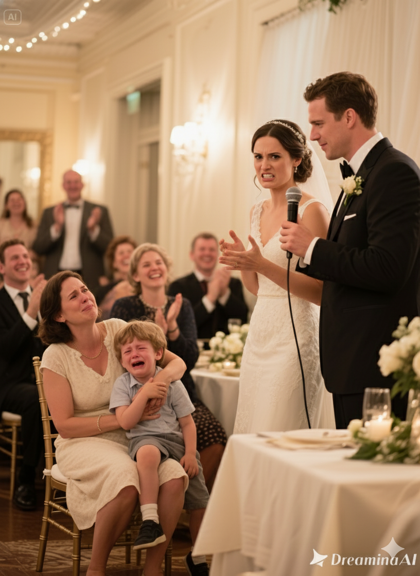 At My Sister’s Wedding, I Was Mocked By Her And My Mother: ‘Who Would Choose A Single Mom Like You?’ The Whole Room Laughed… Until The Groom Took The Microphone, And Everyone Fell Silent!
