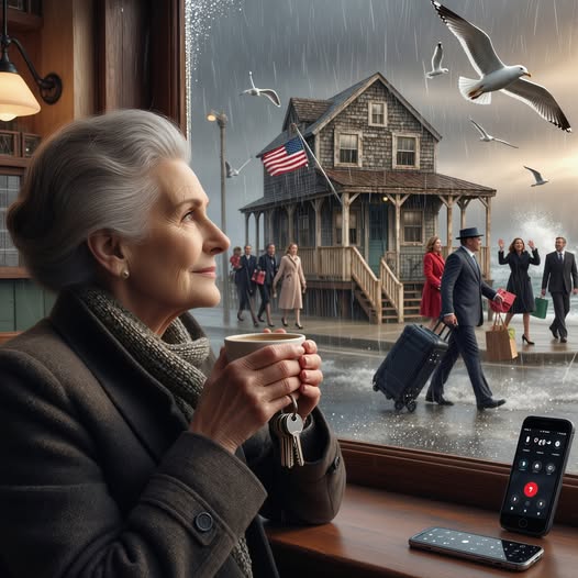 Vettem egy kis házat a tengerparton, hogy békében élvezhessem a nyugdíjas éveimet. Egyik délután a lányom felhívott, és azt mondta: „Anya, szükségem van rád, hogy néhány napig a fészerben maradj. A házban egy bulit fogunk tartani a barátaimmal. Ha zavarba hozol, elküldelek egy idősek otthonába.” Nevettem, és nem szóltam semmit – DE CSINÁLTAM VALAMIT