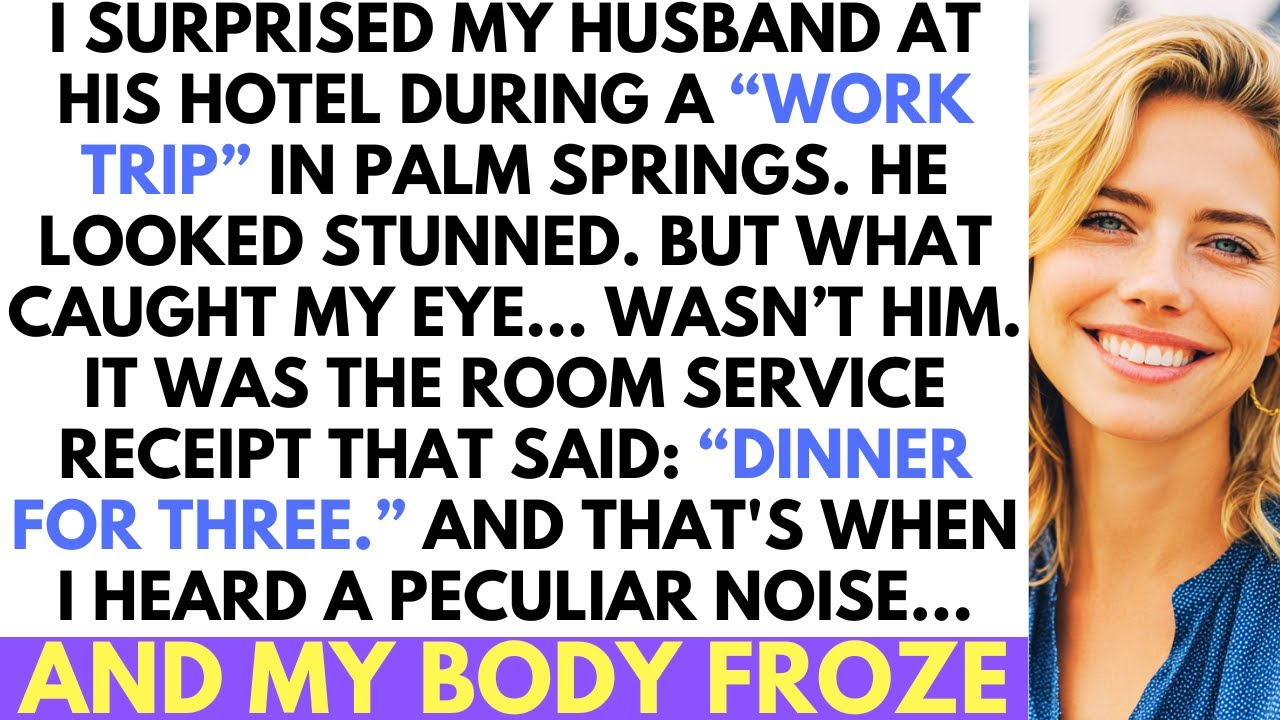 A férjem 40 napra Miamiba ment dolgozni. Elmentem meglepni, és amikor megérkeztem a szállodába, ott találtam, amint átöleli a szeretőjét. Odamentem, mondtam egy mondatot, mire elsápadt és követett.