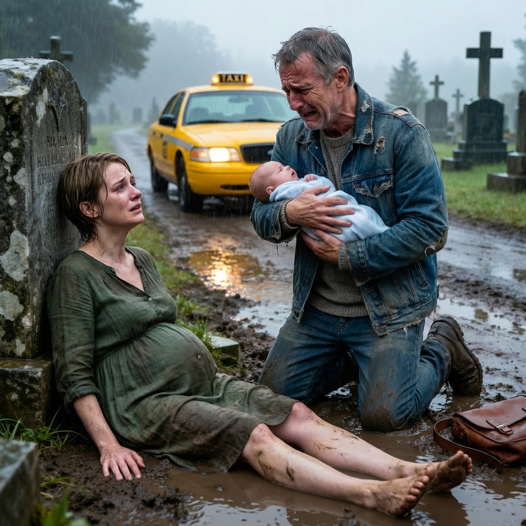 Egy taxisofőr segített egy milliárdosnak megszülni egy babát a temetőben. Tíz évvel később a lány valamivel tér vissza, ami megdöbbenti a férfit.