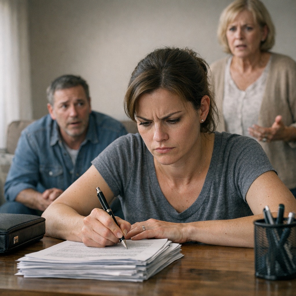 A férjem felhívott, miközben dolgoztam, és azt mondta: „Most örököltem dollármilliókat. Pakold össze a bőröndödet. Azonnal tűnj el a házamból!” Mire hazaértem, a válási papírok készen álltak. Minden oldalt elolvastam, remegés nélkül aláírtam, visszatettem a tollat ​​az asztalra, és elmosolyodtam: „Sok szerencsét… szükséged lesz rá.”