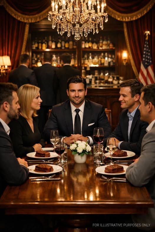 A férjem rám nézett és azt mondta: „Még nem tettem hozzá semmit” – még akkor is, amikor a barátaival felvágták a wagyu steakjüket. Ott ültem érintetlenül a terítékkel. A mellette ülő nő elmosolyodott: „Mindig rendelhetsz valamit mindjárt.” Én csak elmosolyodtam, ránéztem és azt mondtam…