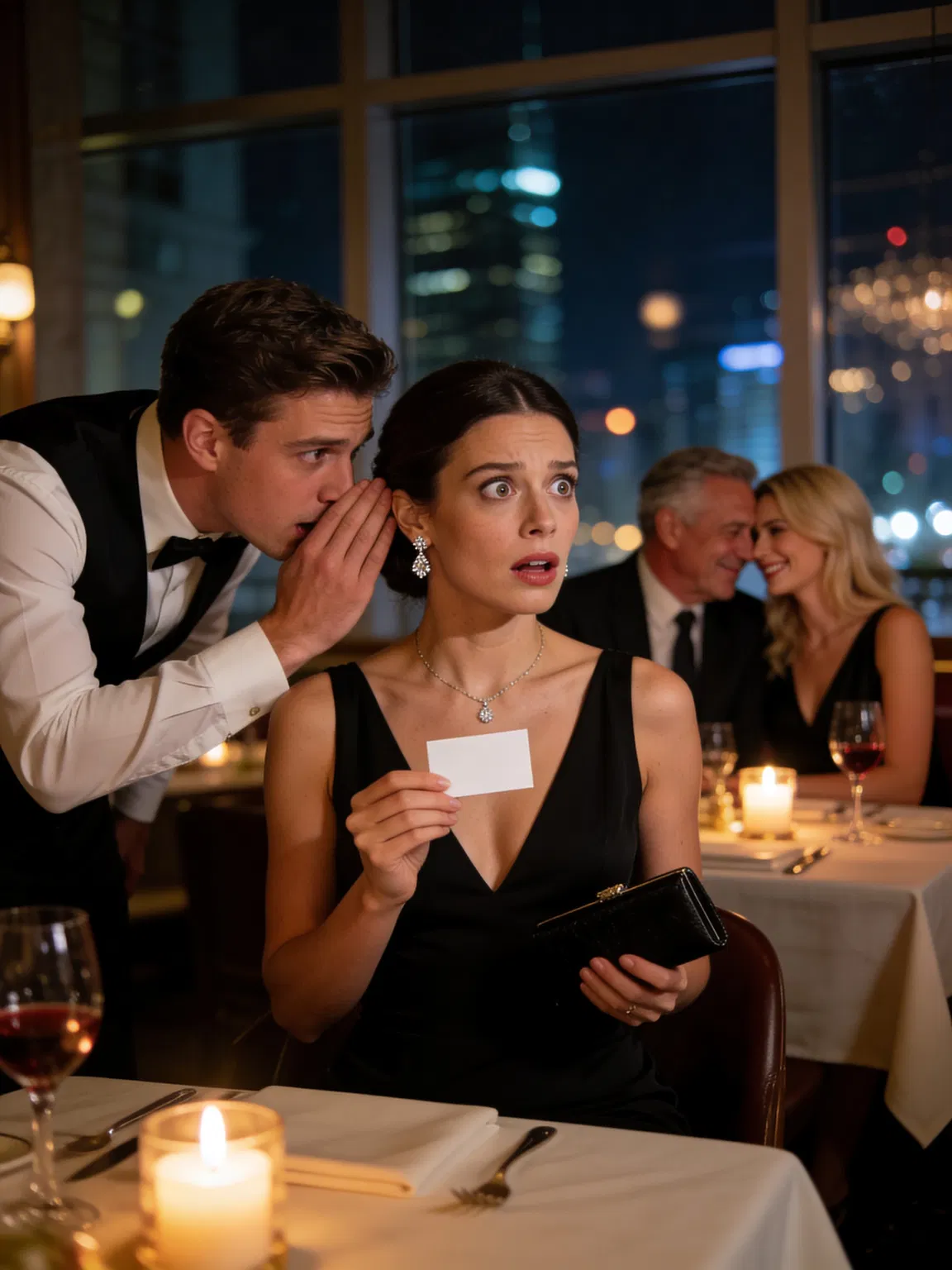 Azon az estén, amikor egy pincér a belvárosban azt mondta, hogy a férjem az ötös asztalnál ül a menyasszonyával