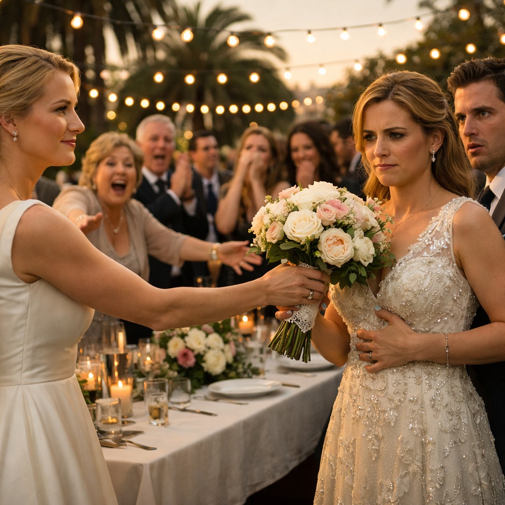 A húgom fehér ruhát viselt az esküvőmön, és bejelentette a terhességét – így én is felfedtem a titkait