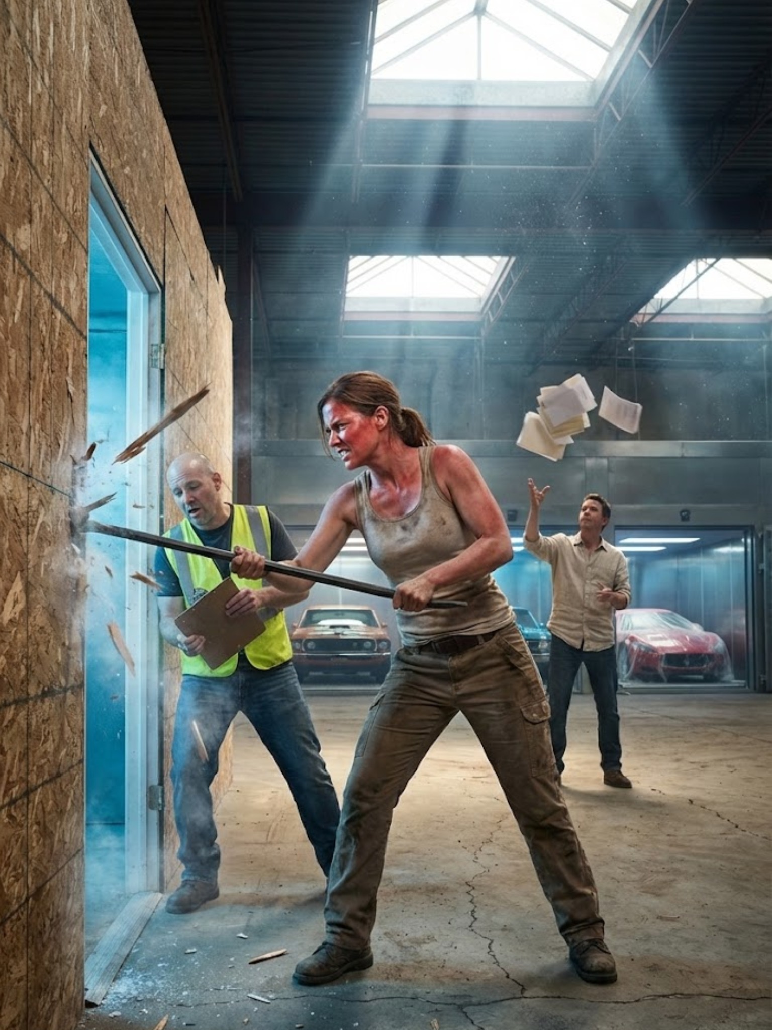 DEREK ELADTA AZ AUTÓMAT PEZSGŐÉRT – A MELLKASOMRA DOBTA A GYŰRÖTT NYUGTÁT, ÉS AZT MONDTA: „AZ ÉN NEVEMBEN VAN CÍMEZVE. ÉN FELSZÁMOLTAM. VEGYÉL EGY JOBB AUTÓT, HA SZÁMÍTANA VAN.” AZTÁN HAJNAL 2-KOR EGY SZEMETESZÁK CIKKEMET AZ ÁGYAMRA RÚGTA, ÉS MEGMONDTA, HOGY MENJEK KI, MERT A FELESÉGÉNEK SZÜKSÉGE VAN A SZOBÁMRA EGY „SZEKRÉNYLEBEMUTATÓHOZ”. KIJÖTTEM EGY REKORD HŐHULLÁMBA, ÉS A ZACSKÓVAL A VÁLLAMON VÉGEZTEM A CSALÁDI RAKTÁR PADLÓJÁN ÜLTEM – AMELYET Ő TEHERNEK NEVEZETT, AMELYRŐL ESKÜSZÖDIK, HOGY CSAK ROTHADÁS ​​ÉS SZEMÉT. EGY HÉTTEL KÉSŐBB BERONDOTT, EGY VÉGLEGES ÁRAMKIKÖTÉSRŐL SZÓLÓ ÉRTESÍTŐT DOBOT RÁM, ÉS KÖVETELTE, HOGY FIZESSEK FEL EGY 4000 DOLLÁROS VILLANYSZÁMLÁT… HA MÉG EGYETLEN LÁMPÁT SEM FELFELÉ VALÓ. EKKOR NÉZTEM A FOGYASZTÁSI GRAFIKONRA, ÉS ÉREZTEM, HOGY MEGHÍV A VÉREM – A SZŰRÉS LAPOSA, HATALMAS VOLT, 24/7… MINT EGY ÉLETFENNTARTÓ BERENDEZÉS. KÖVETTEM A „4-ES ZÓNA” FELIRATÚ KIKAPCSOLÓT, LESZAKÍTOTTAM A KORDHADÓ RÉTEGELT LEMEZT… ÉS EGY VAJDONATÚJ GIPSZKARTON FALAT TALÁLTAM, AMELY JEGES LEVEGŐROBBANÁST ÉS MALKA, ÁLLANDÓ ZÚGÁST REJTETT EL. FELFESZÍTETTEM – ÉS BELÉPTEM EGY KLÍMASZABÁLYOZOTT TRESZORBA, AMELY TIZENKÉT AUTÓKAPSZULÁVAL TELI. BENNÜK NEM SZEMÉT VOLT… LEGENDÁK VOLTAK. EGY GOLYÓS MUSTANG, AMELYNEK MÉG MINDIG A LÖKHÁRÍTÓJÁN LÁTSZOTT A HORPADÁS. EGY 1961-ES FERRARI 250 GT KALIFORNIAI PÓK, AMIRE AZ EMBEREK AZT ESKÜSZÖLNEK, HOGY „ELPUSZTULT”. FELHÍVTAM EGY EMBERT – EGY TEHERSZÁLLÍTÁSI SZAKÉRTŐT, AKI PONTOSAN TUDTA, MIT NÉZ –, ÉS AMIKOR SZALADT ARCÚAN FELÉM FORDULT, ÉS SÚGOTTA A SZÁMOT, A GYOMROM KORCSA VOLT. MERT EZ AZT JEGYZETTE, HOGY A BÁTYÁM EGY 15 MILLIÓ DOLLÁROS MOZIFLOTTA RÉSZÉRE VOLT… ÉS MÉG NEM TUDT RÓLA. ÍGY HAGYTAM, HOGY TOVÁBBRA „SZEMÉTNEK” NEVEZZE… HAGYTAM, HADD PÁNIKOLJON A BÜNTETÉSEK MIATT… ÉS RÁVETTEM, HOGY ALÁÍRJON EGY PAPÍRT „A TELJES TARTALOM ÁTADÁSÁRÓL” ALKALMASSÁG NÉLKÜL. AZTÁN MÁSNAP REGGEL A PREZERV ÜRES VOLT… ÉS DEREK NEM TUDTÁK KI, MIT ÍRT ALÁ, AMÍG MEG NEM MUTATTAM NEKI A BIZTOSÍTÁSI E-MAILT… ÉS AZ ÜGYVÉDJE ARCÁNAK SZÍNE ELKEZDETT VÁLTOZNI…