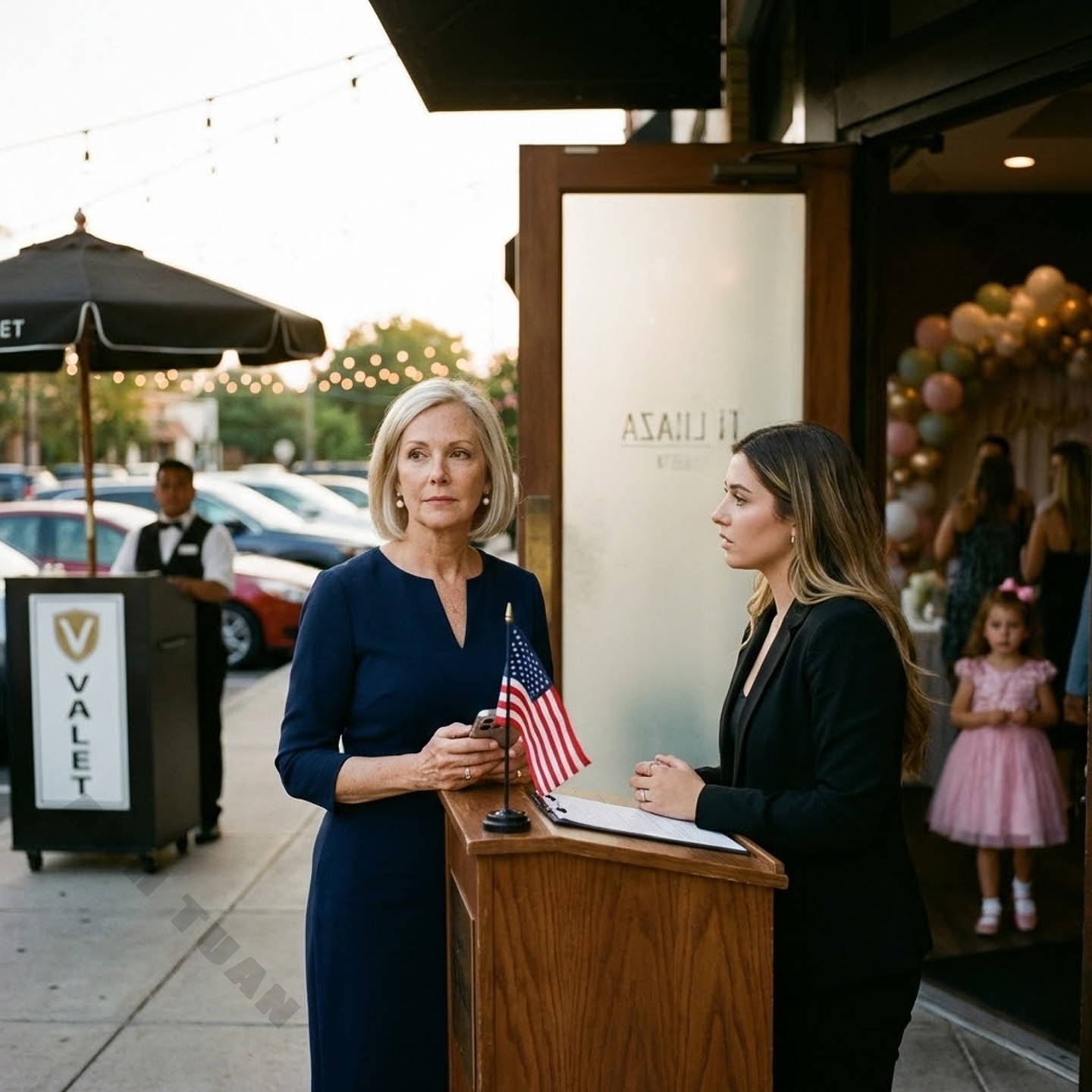 Amikor megérkeztem az unokám születésnapi vacsorájára az étterembe, a hostess odahajolt, és halkan azt mondta: „Sajnálom… a neved nincs a foglalási listán.” Ledermedtem, mert csendben kifizettem 5000 dollárt, hogy a mai este zökkenőmentesen menjen. Nem vitatkoztam, és nem csináltam jelenetet. Egyszerűen félreálltam, elővettem a telefonomat, és nyugodtan felhívtam egy hívást, mire hirtelen megváltozott az ülőhely, és valakinek nem volt más választása, mint előállni és elmagyarázni a történteket.