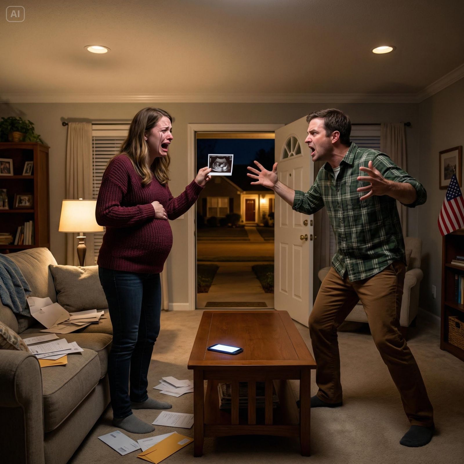 „Karácsony napján megosztottam a hírt: terhes vagyok. Anyám arca megkeményedett, és felkiáltott: »Sem téged, sem azt a törvénytelen gyermeket nem akarom ehhez a családhoz kötni. Halott vagy számomra, és kivágtalak a végrendeletből.« Otthagytam az ajándékomat az asztalon, és kimentem. Amikor kinyitotta a dobozt, tovább sikoltozott…”