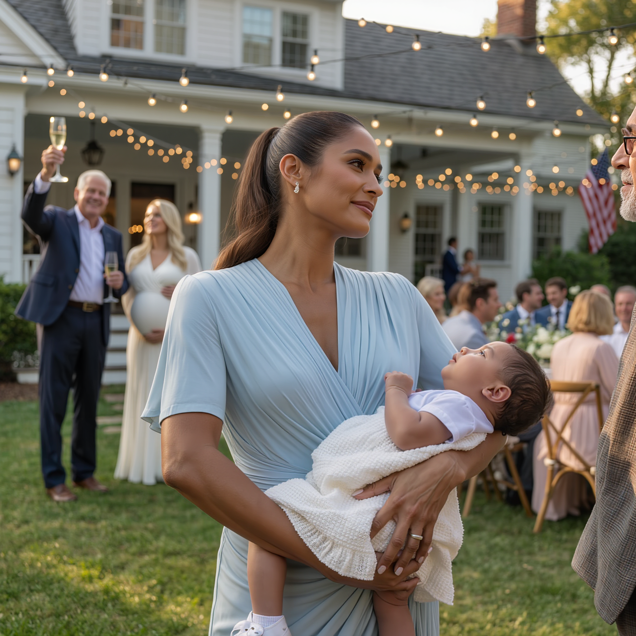 Apa felemelte a poharát, hogy megünnepelje a húgom újszülöttjét, és azt mondta: „A húgod babája tökéletes lesz.” Aztán felém fordult, és megkérdezte: „És mikor jössz te?” Azt válaszoltam: „Ez már megtörtént… hét hónappal ezelőtt. Meghívtak. Csak a meghívó a kuka alján kötött ki.”