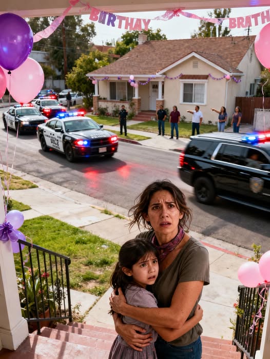 A férjem rám ordított a telefonban: „Ragadd meg a lányt, és fuss most!” – Tíz perccel később a rendőrség körülvette az egész házat.