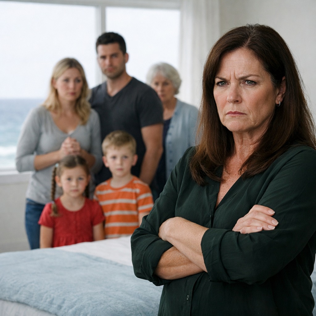 „A férjemtől örökölt pénzből vettem a tengerparti házat, abban a hitben, hogy végre lesz egy kis nyugalmam. Aztán megszólalt a telefon. »Anya, idén nyáron mindannyian jövünk… de te maradhatsz a hátsó hálószobában« – mondta a fiam. Mosolyogva válaszoltam: »Rendben van, megvárlak benneteket.« Amikor bementek és meglátták, mit csináltam a házzal… tudtam, hogy soha többé nem fognak ugyanúgy rám nézni.”