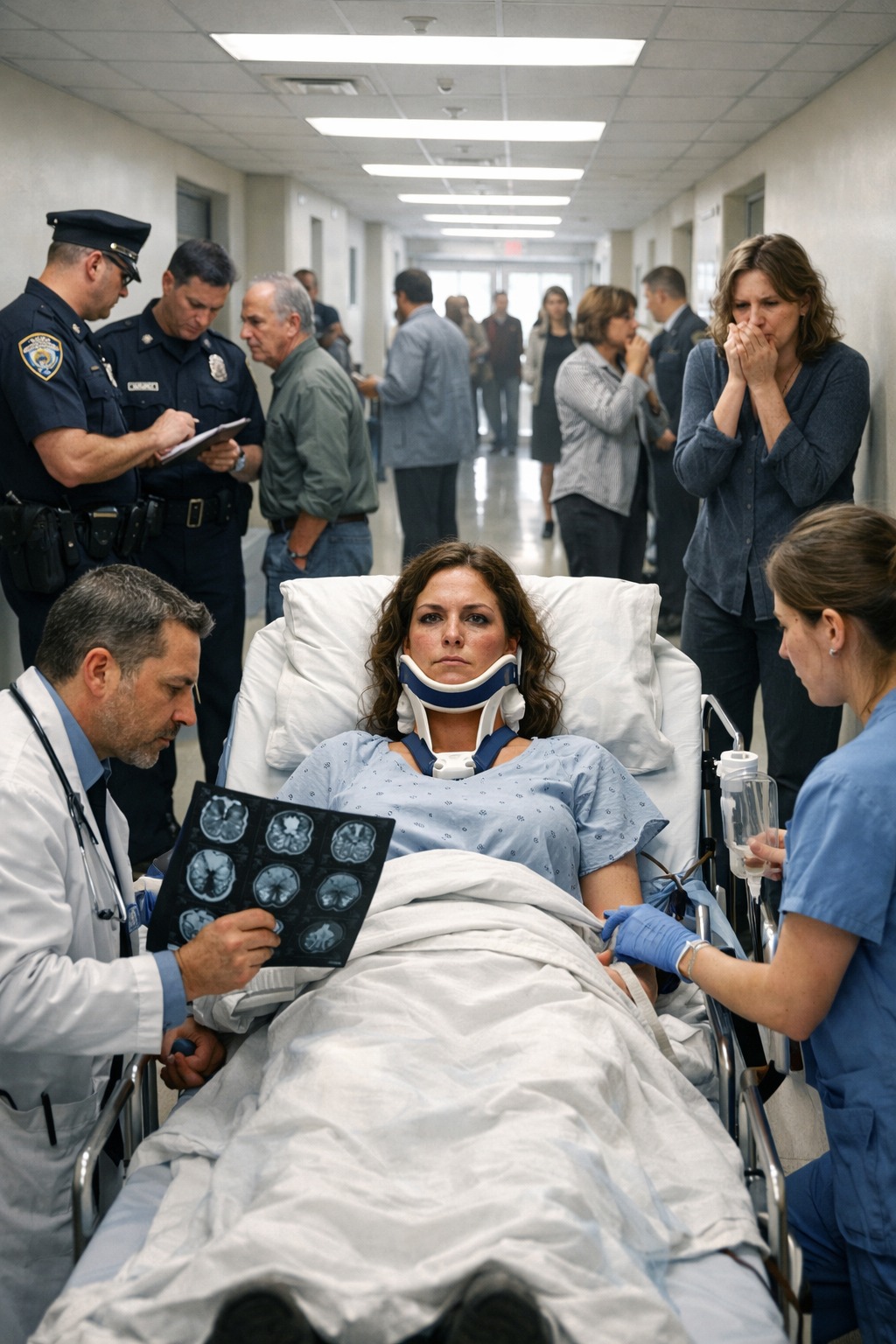 Egy nővér ledobott a lépcsőn az esküvői alap miatt – Az MRI tizenkét kórházi igazgatótanácsi taghoz eljutott…