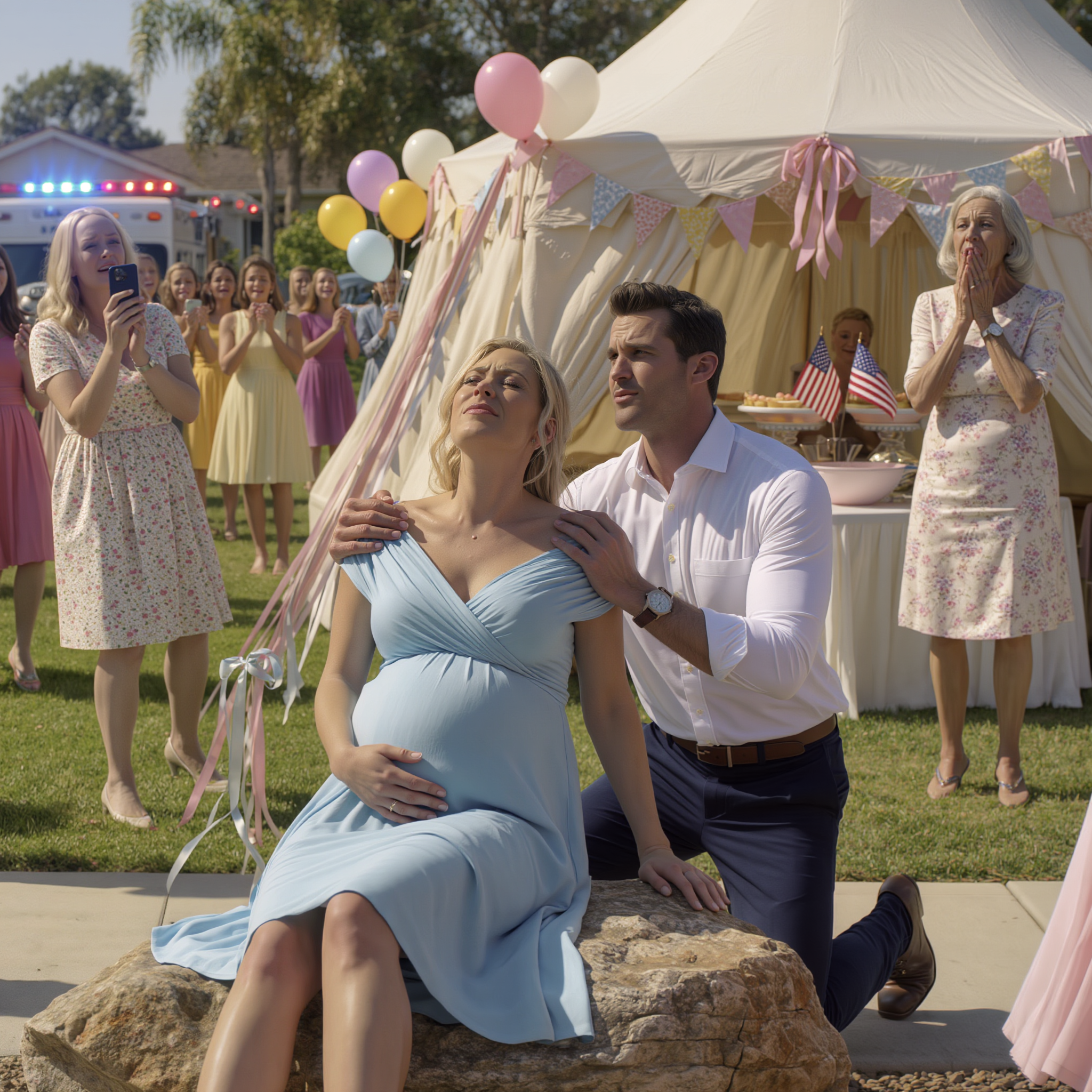 A húgom babaváró buliján én magam is kilenc hónapos terhes voltam, tányérokat és lufikat cipeltem a bérelt előszobába, miközben mindenki úgy sürgette a nőt, mintha láthatatlan lennék. Az igazi csípés akkor jött, amikor anyám megkoccintotta a poharát, egyenesen a hasamra mutatott, és viccelődött, hogy vannak, akik „nem érdemlik meg az ünneplést”, és ekkor döntöttem el, hogy a kis bulijuk nem úgy fog végződni, ahogy várták.