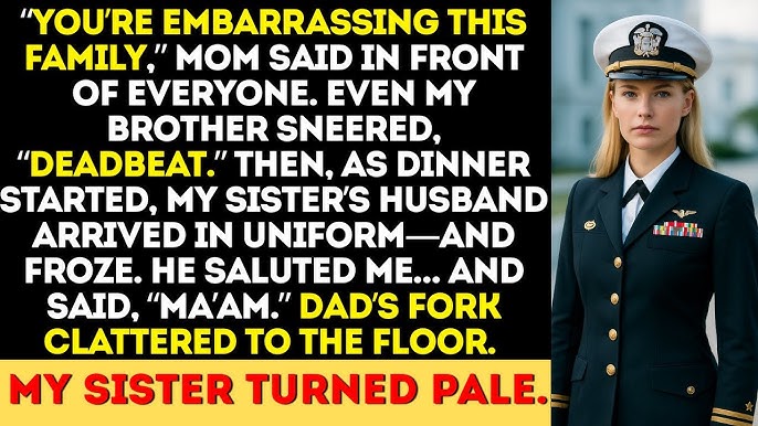 A családom leírt engem – aztán belépett a nővérem férje, megdermedt… és tisztelgett nekem