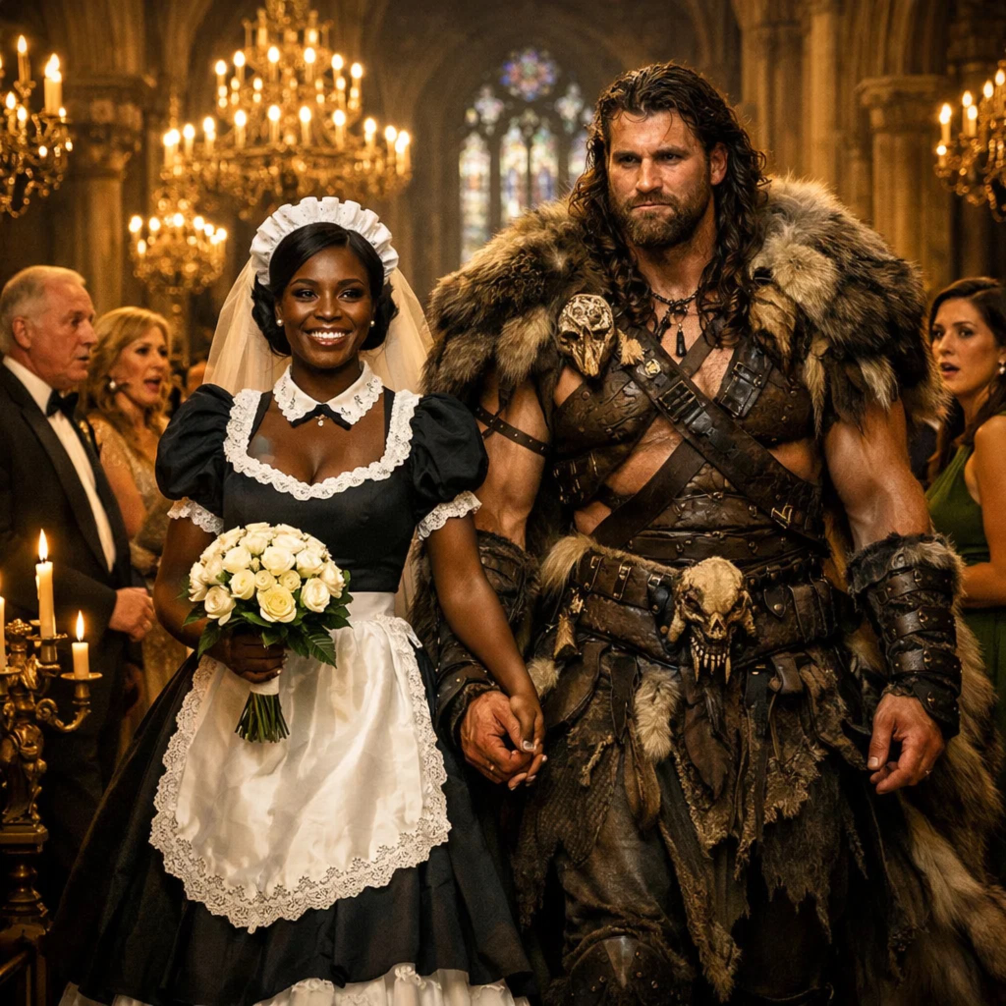 Fekete szobalány feleségül ment egy hajléktalan férfihoz, a vendégek nevettek – míg a vőlegény fel nem fedte a sokkoló igazságot