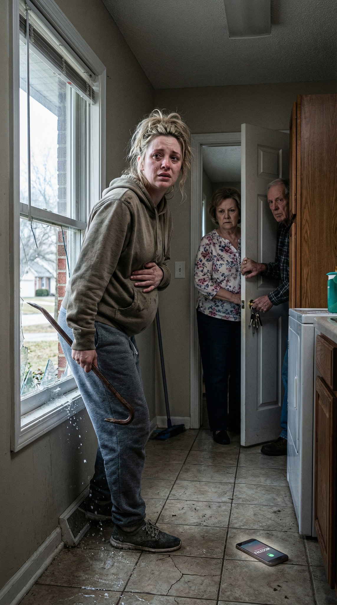 39 hetes terhes vagyok, amikor hallom, hogy kattan a bejárati ajtó – aztán a zár kívülről kinyílik. Anyósom hangja hasít át a fán: „Maradj bent. Ne hozz szégyent erre a családra.” A hasamra szorítom a tenyeremet, miközben a baba hevesen rúgkapál. A telefonom egyszer rezeg – a férjem szelfije a tengerparton, átölelve, a következő felirattal: „Szabadság.” „Anh về đi… em sắp sinh!” – suttogom remegve. Aztán felvillan egy másik üzenet – egy ismeretlen szám: „Ha élni akarsz, ne bízz a kulcsokban.” Kinézek az ablakokra. Be vannak szegezve. És elkezdődnek a fájások.