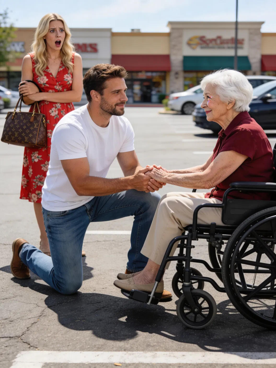 Egyedülálló apa elvesztette az állását, mert segített egy idős asszonynak… anélkül, hogy elképzelte volna, hogy az unokája milliomos