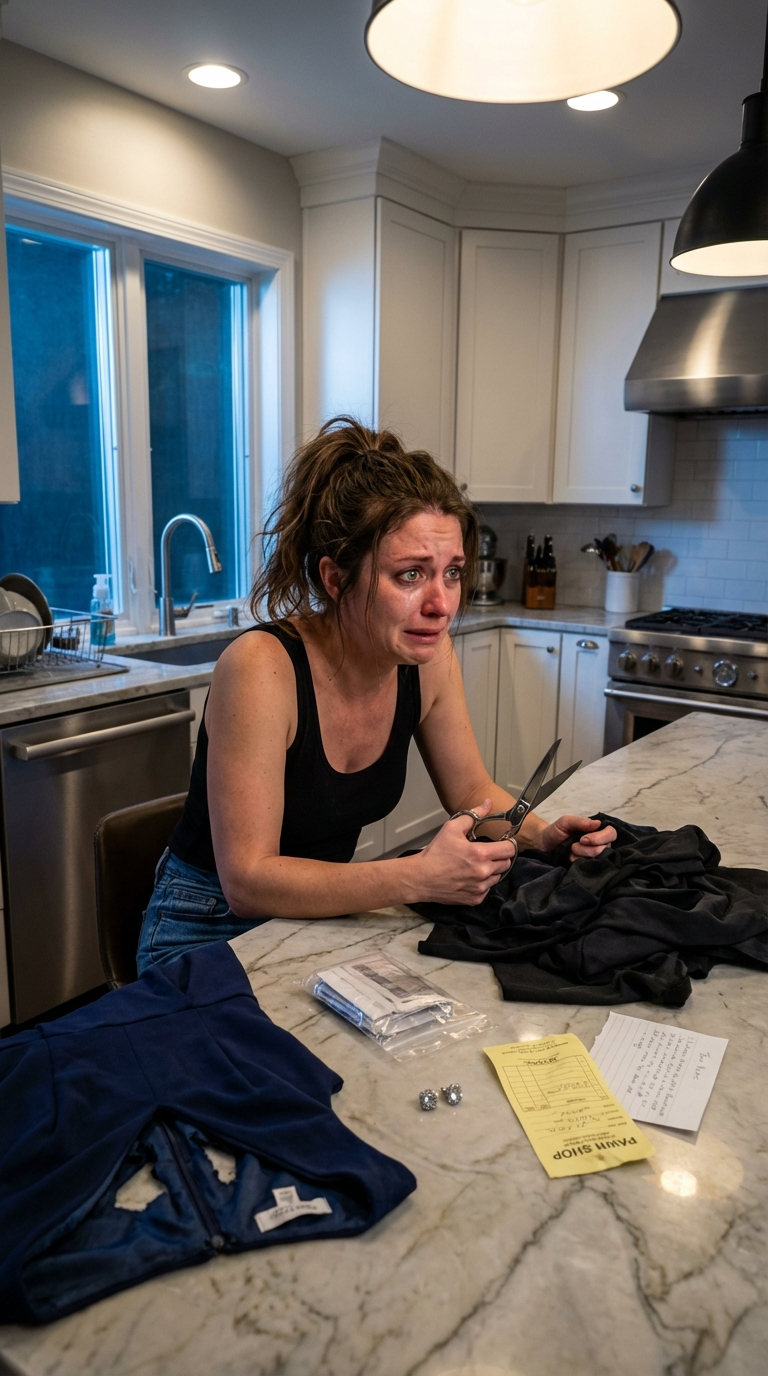 A születésnapom előtti napon álmomban elhunyt apám azt mondta: „Ne vedd fel a ruhát, amit a nővéredtől kaptál!” Pánikba esve ébredtem, mert tényleg ő adta nekem azt a ruhát néhány nappal ezelőtt. Amikor felvágtam a bélést, csak ott álltam és remegtem.