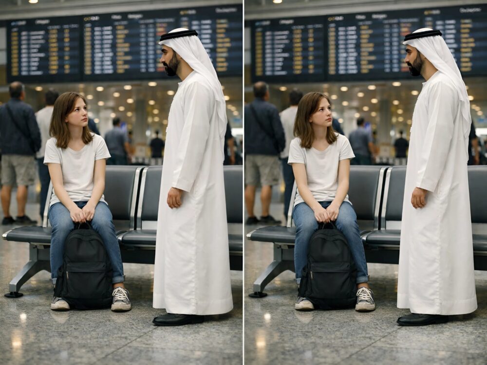 Mit 14 Jahren wurde ich wegen eines grausamen „Scherzes“ meines neidischen Bruders am Flughafen Dubai zurückgelassen und blieb allein