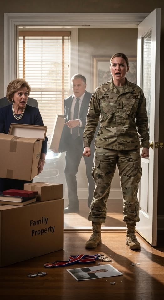 Katona férjem temetése utáni reggelen az apósomék éppen zárakat cseréltek. Azt mondták: „Csak vér szerinti család” – és elkezdték dobozolni az életemet… amíg eszükbe nem juttattam az egyetlen dolgot, amit elfelejtettek.