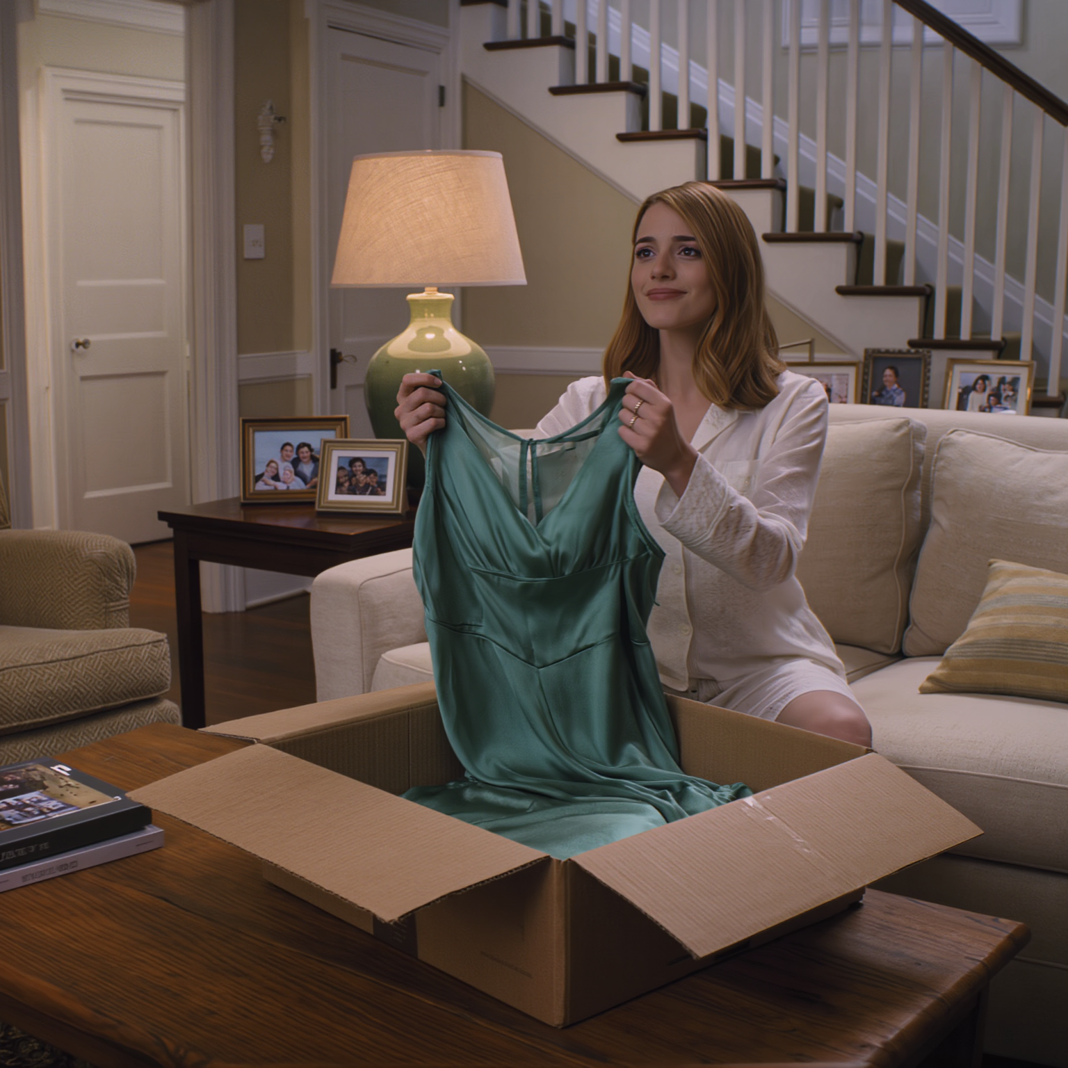 Azon az estén, amikor a férjem elküldte nekem a jádezöld ruhát az évfordulónkra… és éjfélre már én voltam az ellenség a saját otthonomban