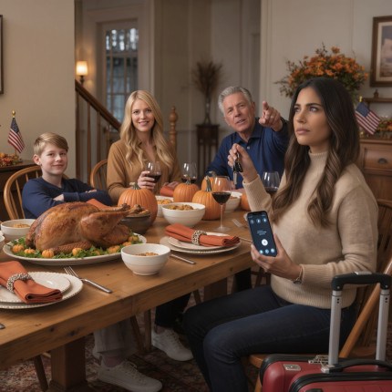 Hálaadás napi vacsoránál apám azt mondta, hogy bemehetek a mosókonyhába, vagy elmehetek, amíg a bátyám vigyorogva néz rám, így én kimentem – napokkal később pedig pánikba esett, és megkérdezte, hogy Camila végig mindent leleplezett-e.