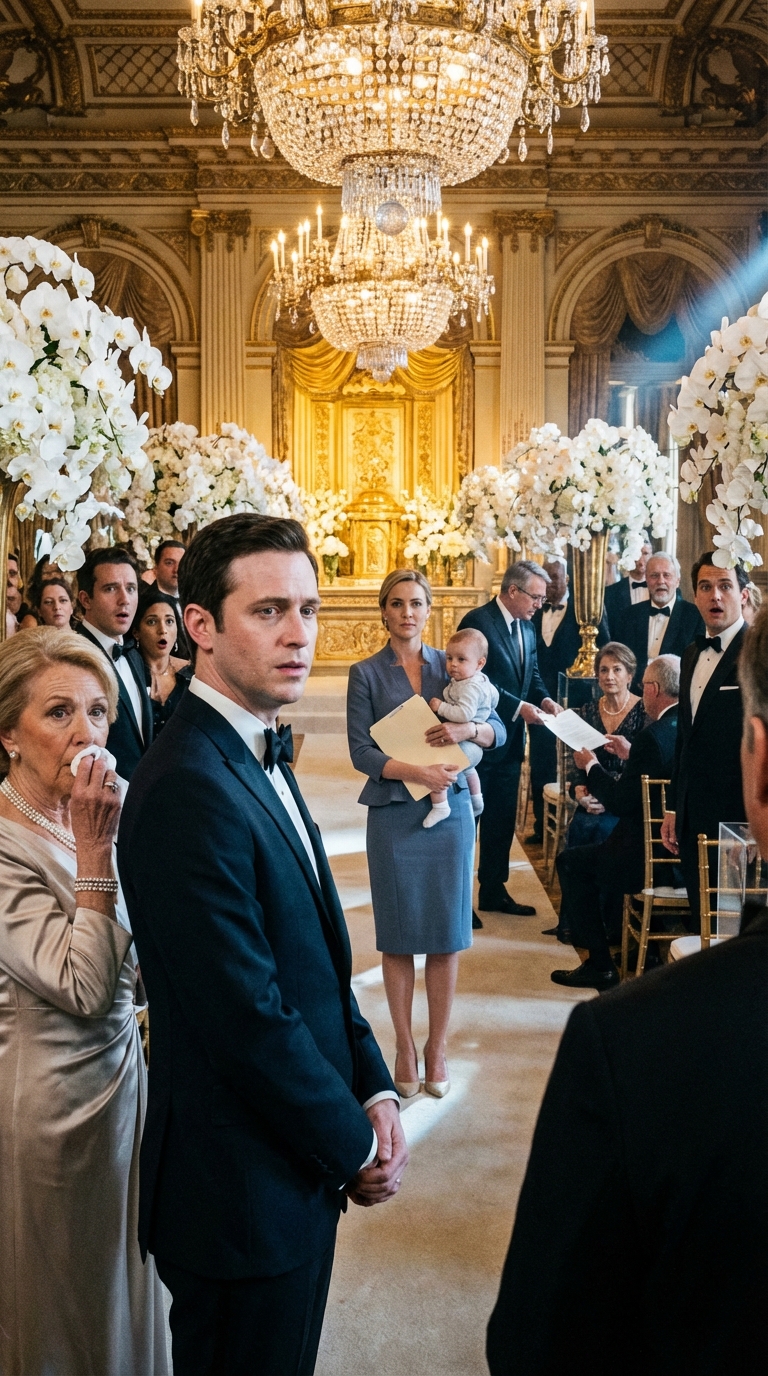 Hagytak meghalni egy kegyetlen hóviharban a törékeny újszülöttemmel – de hat héttel később megjelentem az extravagáns esküvőn, amelyet úgy szerveztek, hogy eltüntessenek a világból. Amikor a reflektorfénybe léptem, hibátlan, szívtelen világuk helyrehozhatatlanul összeomlott.