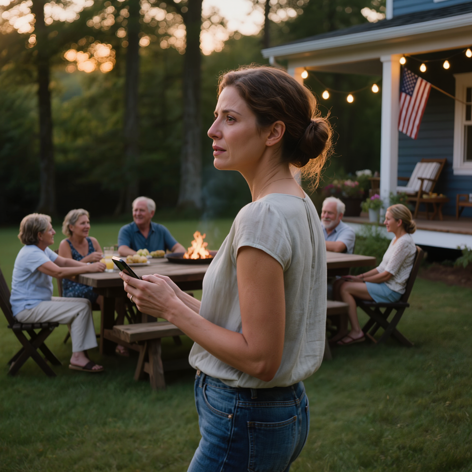 Amikor apám egy nyári összejövetelen a nagymamám farmján poharat emelt, és negyven rokon előtt „az első házasságom hibájának” nevezett, úgy mosolyogtam, mintha nem fájna, és halkan nyúltam a telefonomon lévő mappáért, amelyet megígértem magamnak, hogy soha nem nyitok ki.