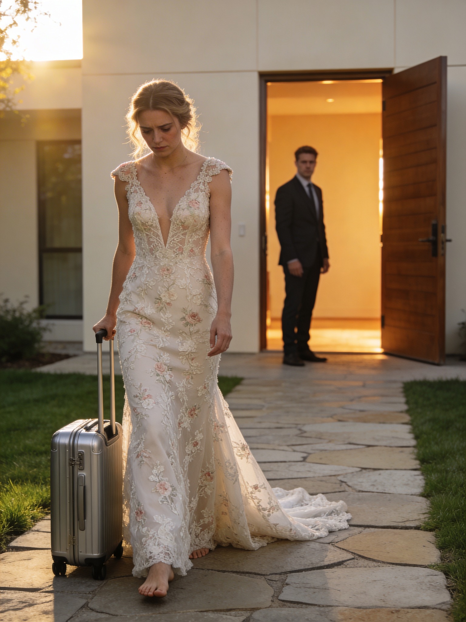 A nászéjszakánk alatt a férjem hirtelen eltűnt 3 órára. Amikor megtudtam az igazságot, csendben elmentem, ezzel véget vetve a házasságunknak.