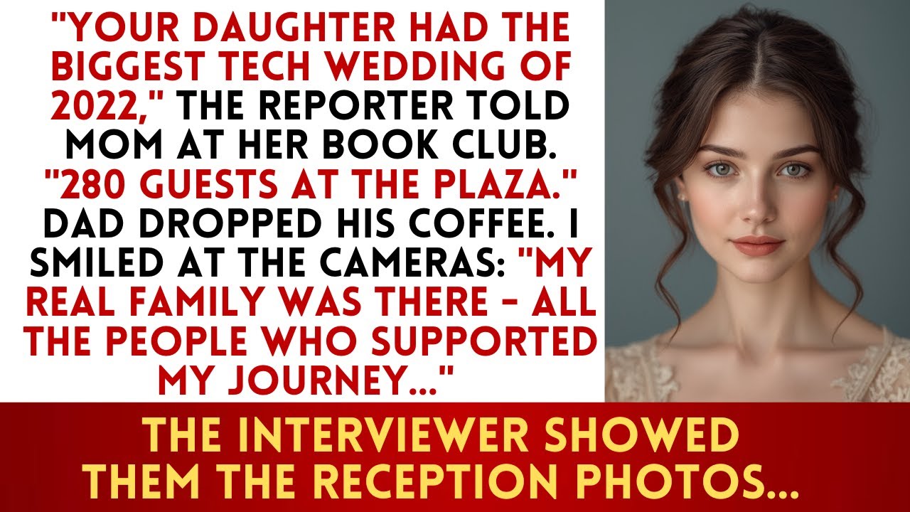 „Patricia… Ő a lányod?” – kérdezte egy barátom a könyvklubban. A szüleim egy riportertől hallottak az esküvőmről.