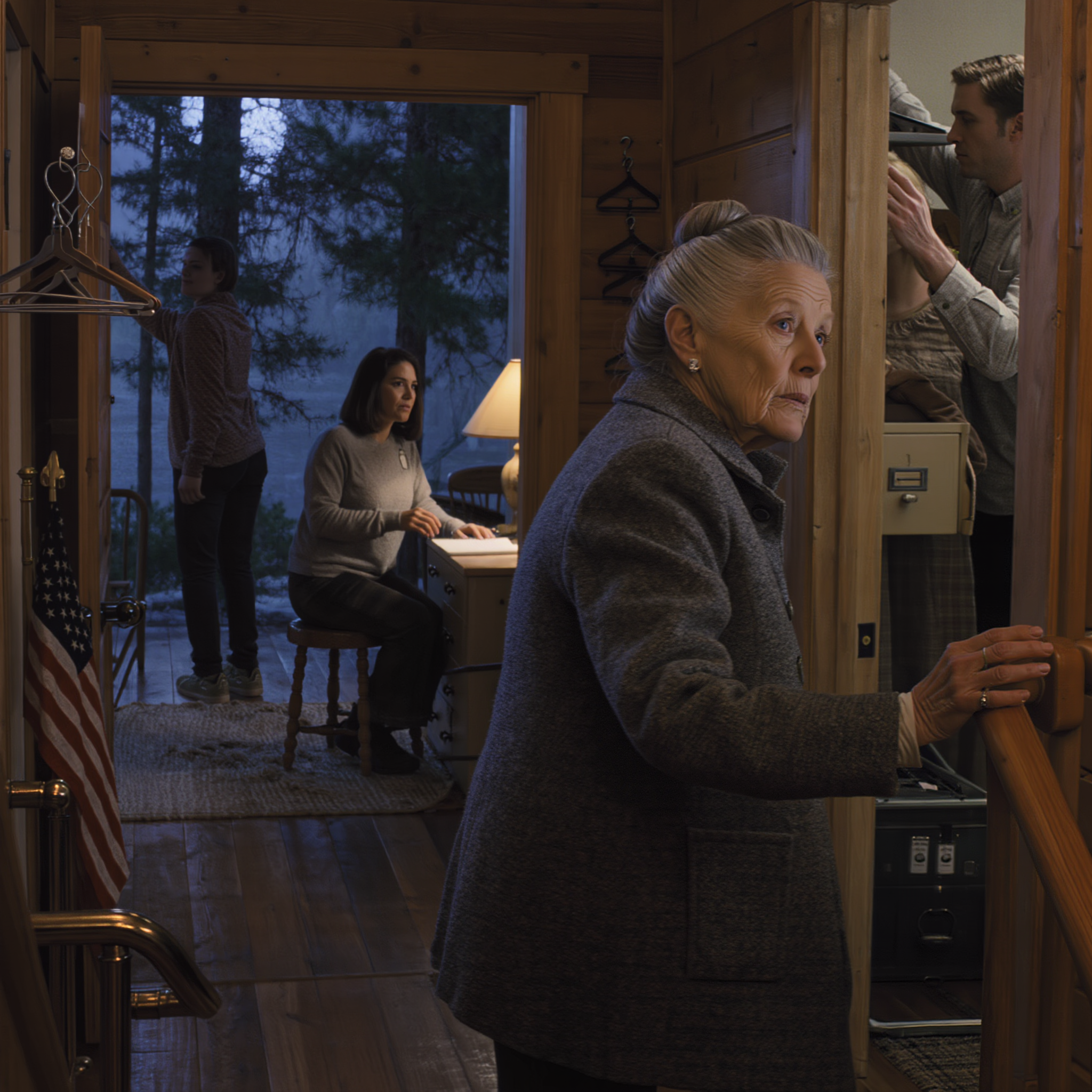 A hétéves unokám azt súgta: „Nagymama… Anya azt mondta, hogy nem leszel itt karácsonykor.” Úgy nevettem, mintha gyerekes félreértés lett volna, amíg korán haza nem értem, meg nem hallottam, hogy a hálószobámban fiókok tépkednek, és rá nem jöttem, hogy a pénteki „orvosi látogatásnak” semmi köze az egészségemhez.