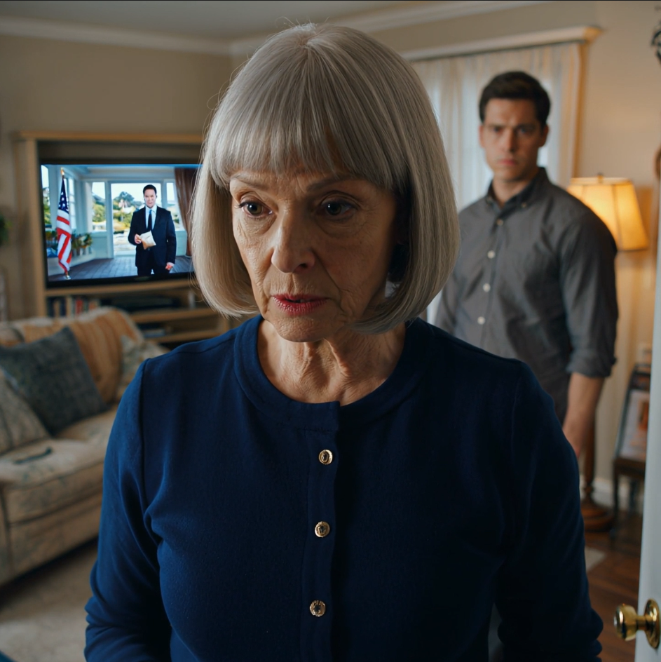 A menyem bement a nappaliba, kikapcsolta a tévét, és azt mondta: „A nappali mostantól az enyém – menj és nézd a hálószobádban.” A fiam pedig úgy bámulta a szőnyeget, mintha már eltűntem volna, ezért fogtam a kulcsaimat és elmentem… és másnap reggel egy öltönyös férfi csöngetett be hozzám.