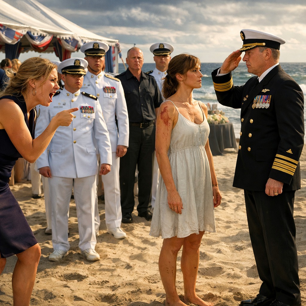 A nővérem gúnyolta a “sebeimet” a tengerparton – mígnem egy admirális felfedte, hogyan mentettem meg az egész flottáját