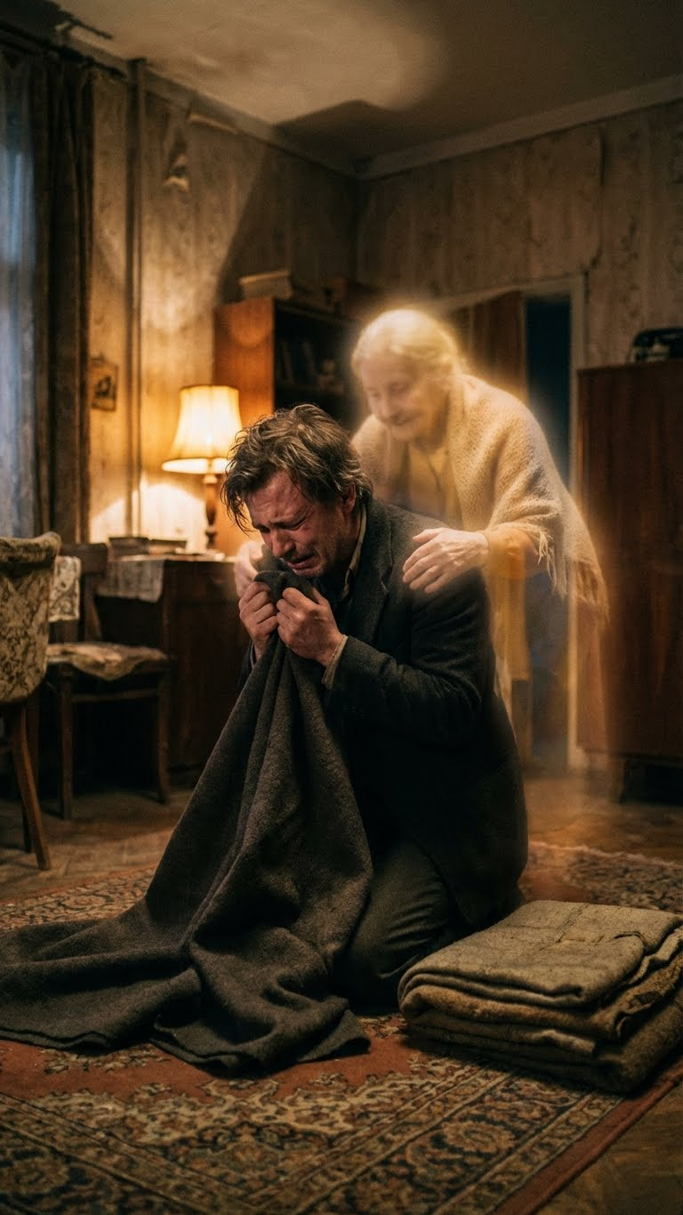 After my mother’s d*ath, we found three matching old blankets she had preserved. My brothers didn’t care for them, but I kept them all.