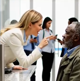 Die Bankchefin demütigte einen alten schwarzen Mann, der Geld abheben wollte – nur wenige Stunden später verlor sie einen 3-Milliarden-Dollar-Deal.