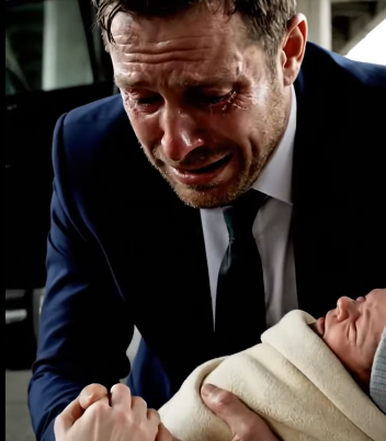 I was minutes from signing a billion-dollar contract when I saw them—two newborn boys, red-faced, screaming beside a homeless woman slumped on the curb. I slammed the brakes. “Hey! Ma’am, can you hear me?” No answer. I knelt closer… and my heart stopped. It was her. My wife—the one who vanished two years ago. I whispered, shaking, “How are you here…?” One baby’s tiny fist gripped my finger like a plea. I could lose the deal. But I’d just found something worth far more… and the truth was only beginning.