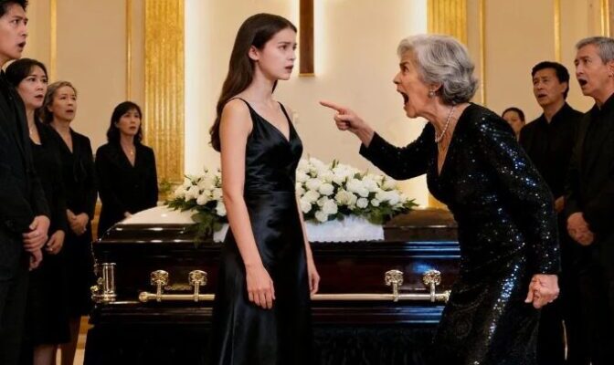 Meine Schwester m0ckte mein «billiges» Begräbniskleid vor allen Leuten und nannte mich ein Ekel: Ass. Sie hatte keine Ahnung, dass das Kleid dreißigtausend Dollar wert war, dass ich die Modemarke besaß, für die sie modelte, oder dass ihr Kündigungsschreiben bereits unterschrieben war.