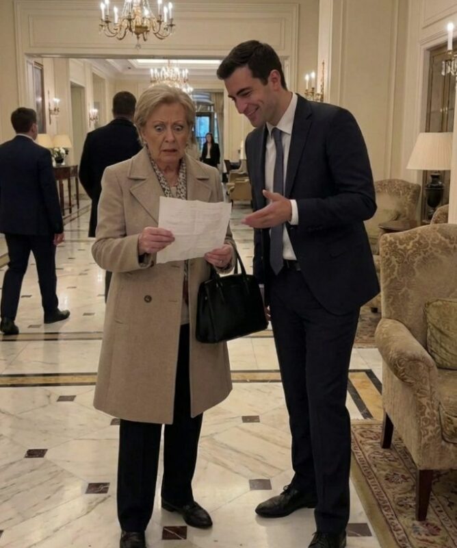 Meine Kinder haben mich zum ersten Mal in ein luxuriöses Fünf-Sterne-Hotel in New York mitgenommen. Wir blieben das ganze Wochenende, und als wir auscheckten, lächelte mein Sohn und sagte: «Danke für alles, Mama», und ließ mich auf eine Rechnung starren, die ich nie bezahlen konnte.