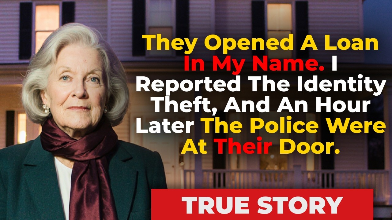 Valaki felvett egy kölcsönt a nevemre. Jelentettem a személyazonosság-lopást – és alig egy órával később a rendőrség megjelent náluk.