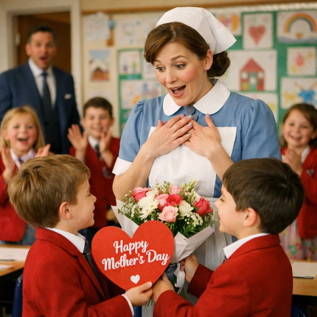 MILLIÁRDOS IKREI MEGHÍVTÁK A SZOBÁLLÁNYT ANYÁK NAPJÁRA – A LÁTTA SZÓTALAN VOLT