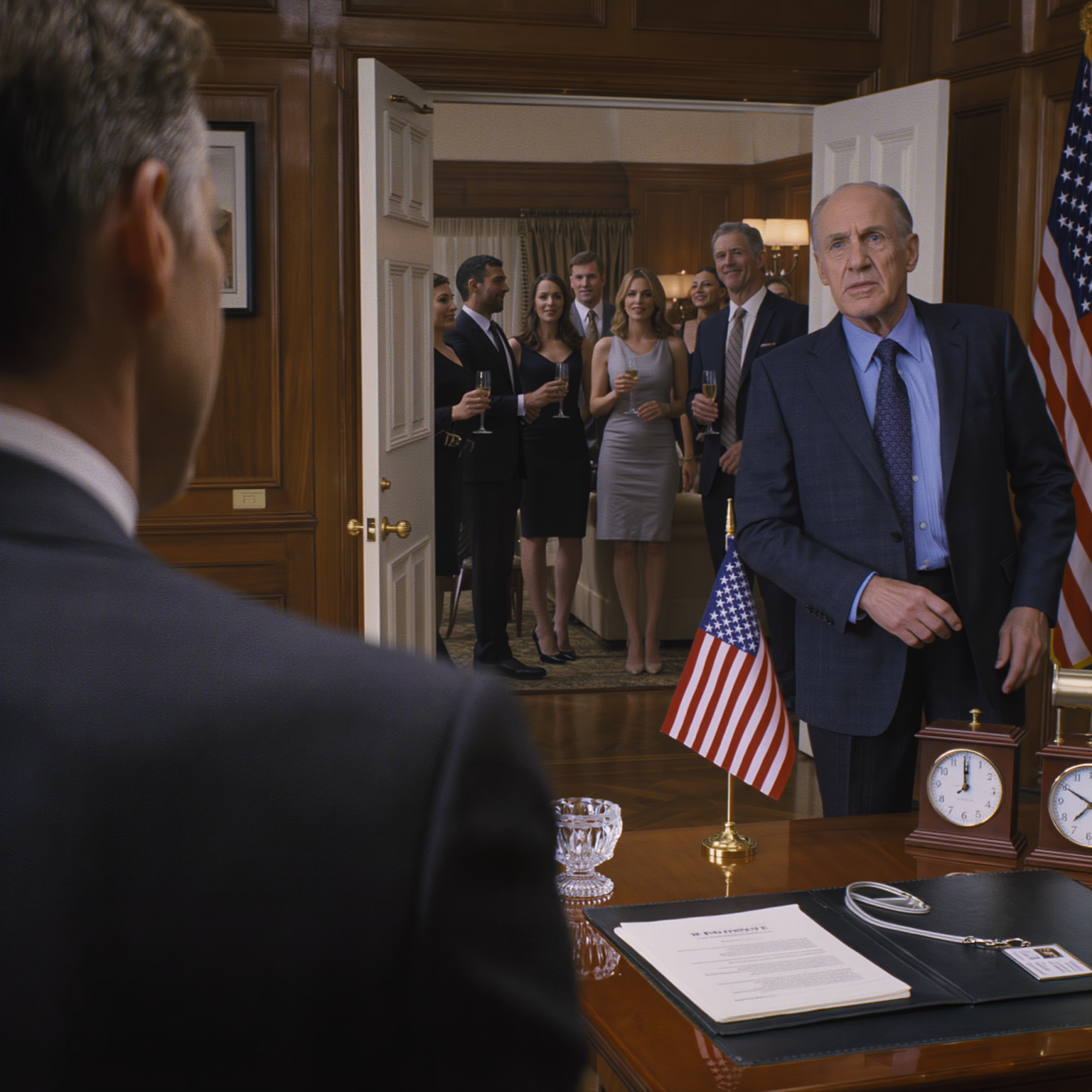 Szilveszterkor az apósom behívott az irodájába, és hidegen azt mondta: „Lecserélünk – 47 éves vagy, már nem vagy hasznos.” Lenyeltem, szó nélkül otthagytam a bulit, hazamentem, összepakoltam, vettem egy egyirányú buszjegyet, és megpróbáltam eltűnni 13 évnyi mindent feláldozás után. Az állomáson egy idegen megkérdezte, hogy jól vagyok-e… aztán tárcsázott: „Apa, megtaláltam. Igen, biztos vagyok benne.”