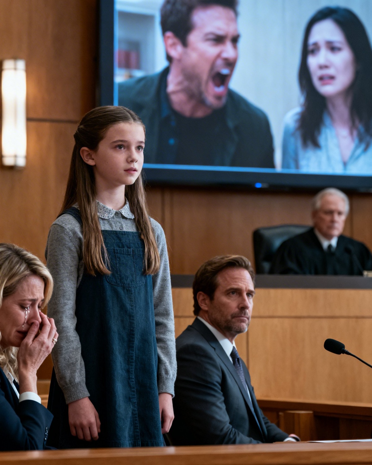 A férjem beadta a válókeresetet – Aztán a tízéves lányom megkérdezte a bírót