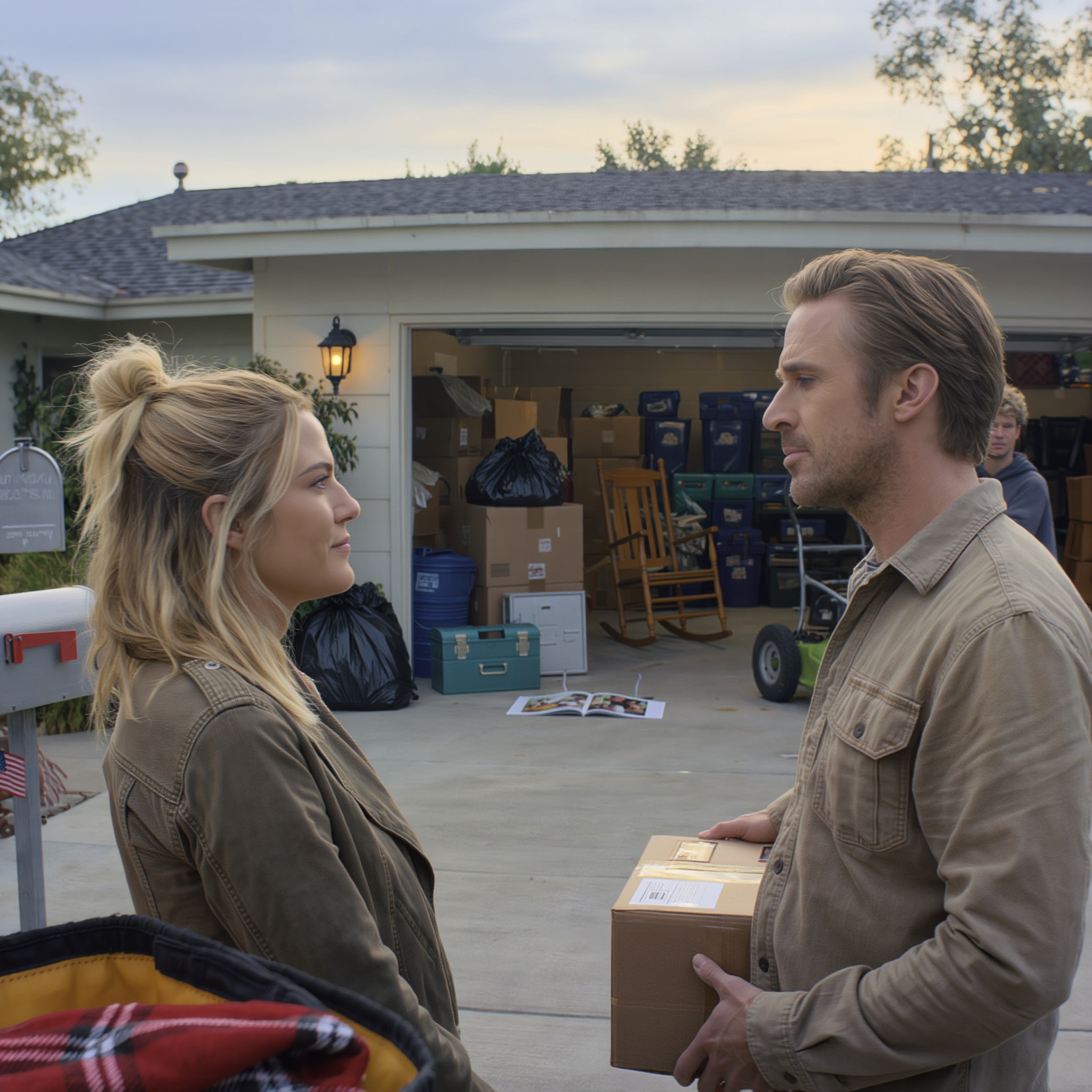 Hazaértem, és láttam, hogy a holmim halmokban hever a garázsban. A menyem vigyorogva azt mondta: „Most már nem laksz itt. Apámnak kell a hely!” Egyenesen a szemébe néztem, és azt mondtam: „Akkor ma nagyon tisztán kell látnunk, hogy ki hozhat döntéseket ebben a házban.” Ekkor jöttem rá, hogy itt az ideje újra határokat felállítani – és emlékeztetni őt arra, hogy kinek van valójában hatalma.