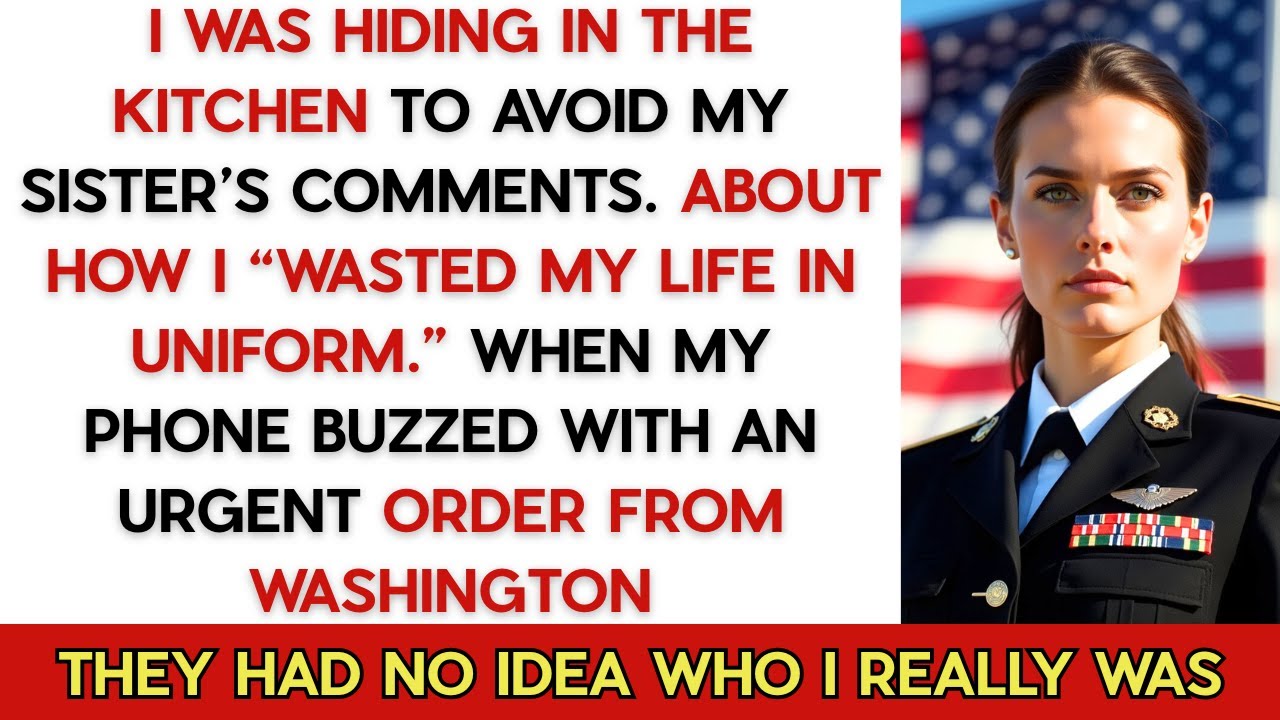 A nővérem folyton „csak kormányzati munkának” nevezte a munkámat – aztán egy hivatalos repülőgép leszállt az összejövetelünk közelében