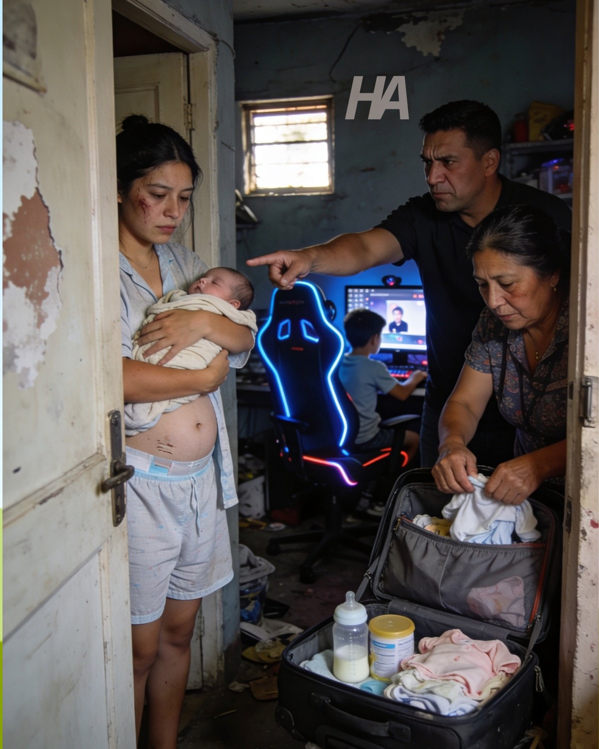 KÉT NAPPAL A CSÁSZÁRMETSZÉS UTÁN KIRÚGTAK… HOGY A KISÖCSÖD A SZOBÁDBAN STREAMELHESSEN. AZTÁN A POSTAID EGY ÉJSZAKA ALATT TISZTÁN ÉGETTE LE A KARRIERJÉT.