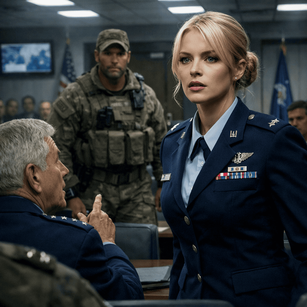 „Szükségünk van egy első osztályú mesterlövészre” – mondta a SEAL ezredes, mire az apám – egy légierős tábornok, aki egész életemben haszontalannak nevezett – szó szerint nevetett kétszáz tiszt előtt… amíg fel nem álltam a hátsó sorból, meg nem adtam a hívójelemet: „Szellem-13”, és a teremben mindenki rájött, hogy a nő, akit titkárnőként kezelt, az az operátor, akiért a küldetés jött.”