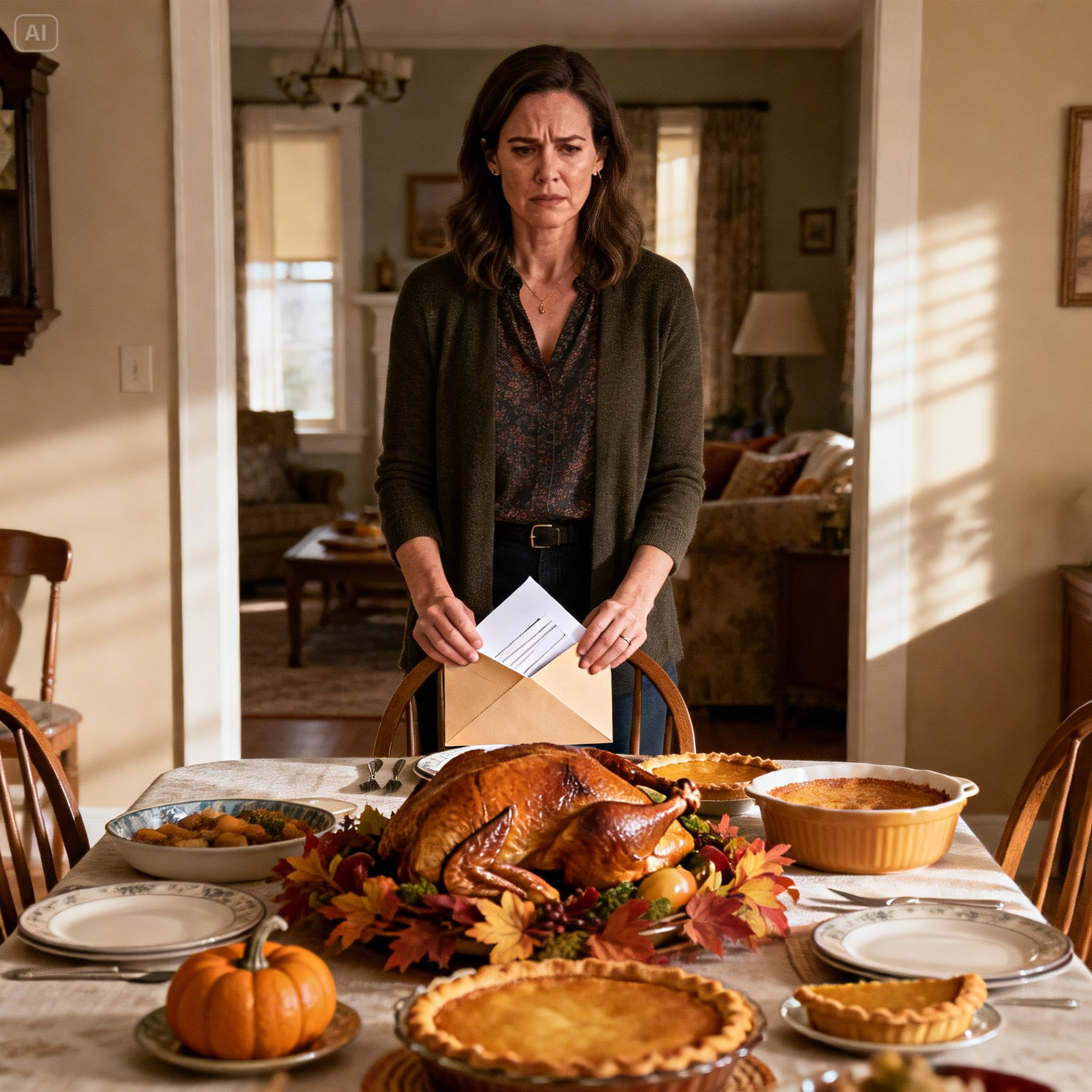 Minden ünnepen a családom úgy döntött, hogy az én házam a „legkönnyebb” megoldás, mivel nem voltak gyerekeim és plusz szobáim, ami valójában azt jelentette, hogy én főztem, takarítottam és fizettem is. Ezen a Hálaadáson találtam egy borítékot anyukám táskájában, amin a nevem volt – a kézzel írott számlája a „térítésemről”, tételesen lebontva az érzelmi munkáig. Teljes összeg: 8972,46 dollár. Ennek ellenére én rendeztem vacsorát, aztán bejelentettem, hogy ez lesz az utolsó.