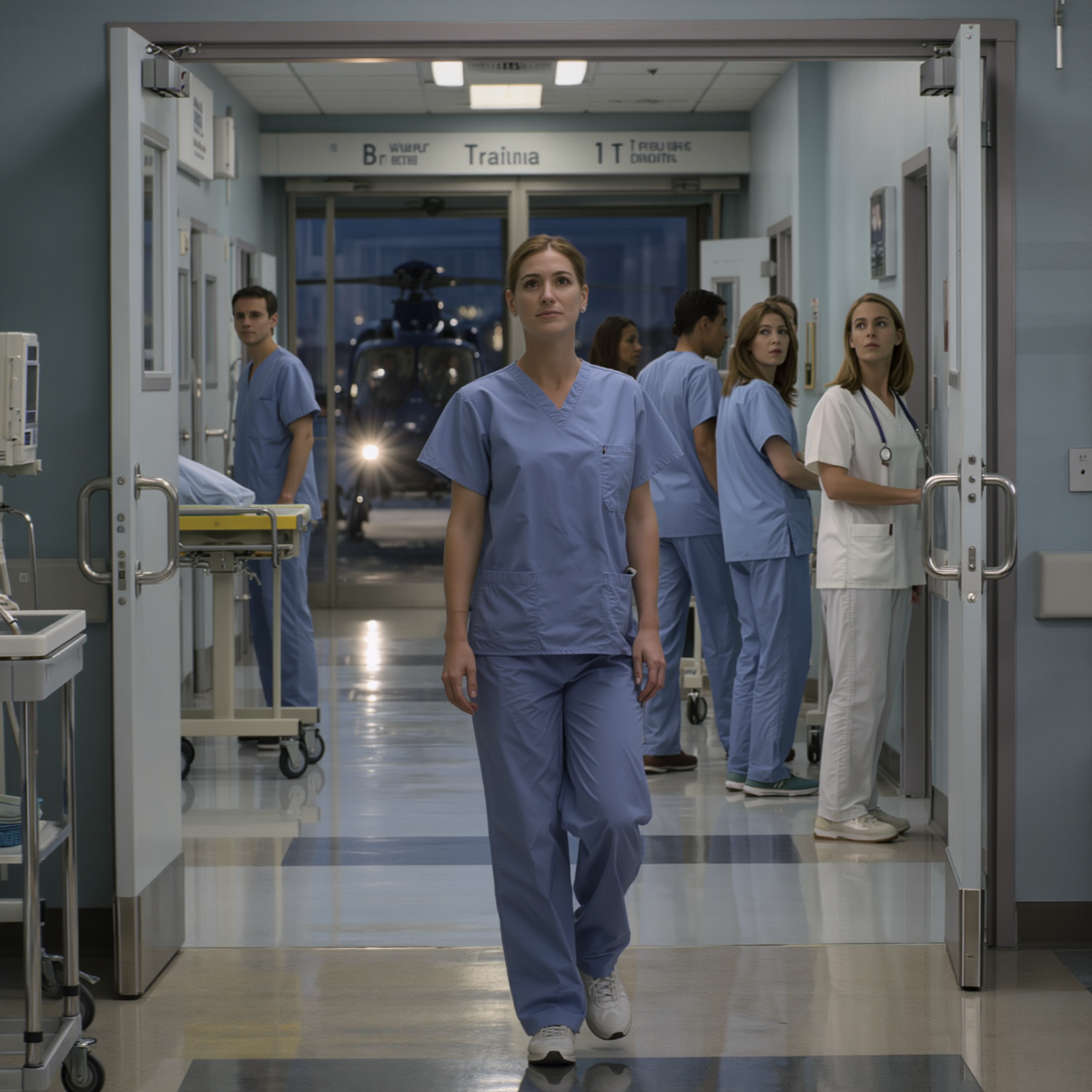 A csendes ápolónőre mindenki a szemét forgatta… mígnem egy fekete helikopter zuhant le Seattle égboltjáról, és egy olyan néven kérdezte a nevét, amit a kórházban még senki sem hallott.