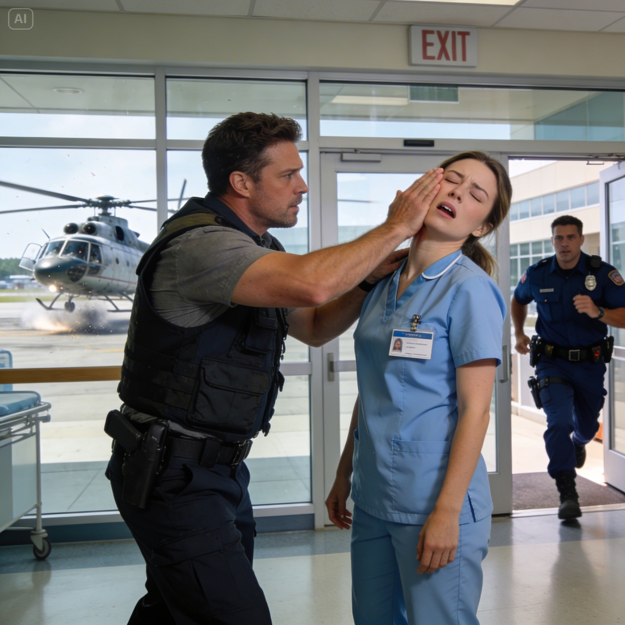 „»Ez a kórház nem jótékonysági intézmény« – gúnyolódott a vezérigazgató, mit sem sejtve arról, hogy a 3-as ágyban fekvő »hajléktalan« férfi egy kitüntetett főtiszt, akinek közvetlen összeköttetése van a Pentagonnal. Szégyenkezve távoztam, de a rotorlapátok mennydörgése elárulta, hogy az igazi leszámolás pont az ő házuk előtti gyepen fog lecsapni.”