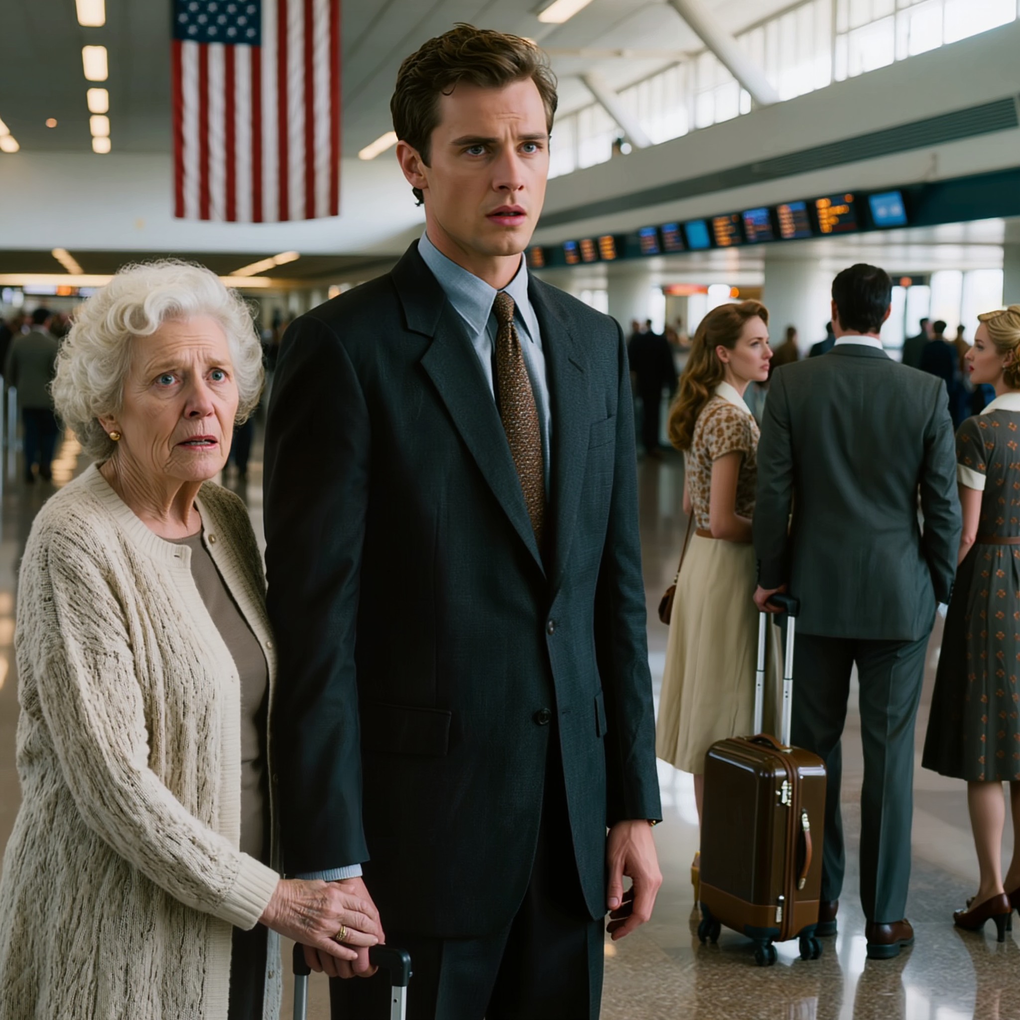 A nagymamám 30 000 dollárt költött, hogy csatlakozzon a családunk európai útjához. De a repülőtéren apám azt mondta: „Elfelejtettem a jegyedet – menj csak haza.” Ahogy mindenki kerülte a tekintetét, az elárulta, hogy nem baleset volt. Nála maradtam. Három héttel később a szüleim visszajöttek – és az egész család megdermedt, mintha lélegzet-visszafojtva néznének, amikor megláttak egy férfi mellett állni. Mert…